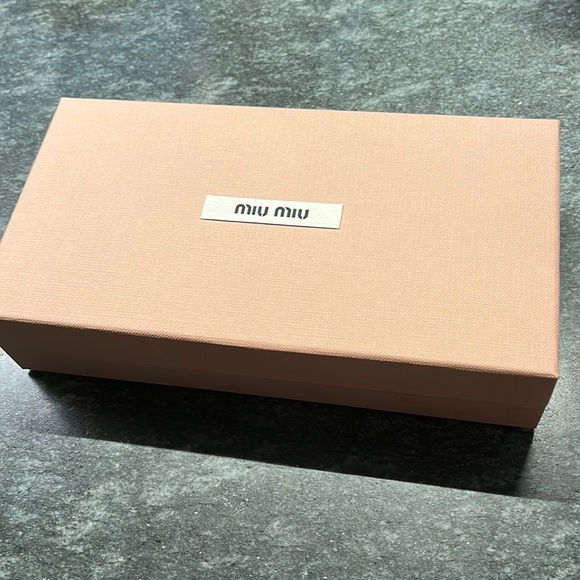 Miu Miu stub black wallet, NWT - Picture 4 of 9